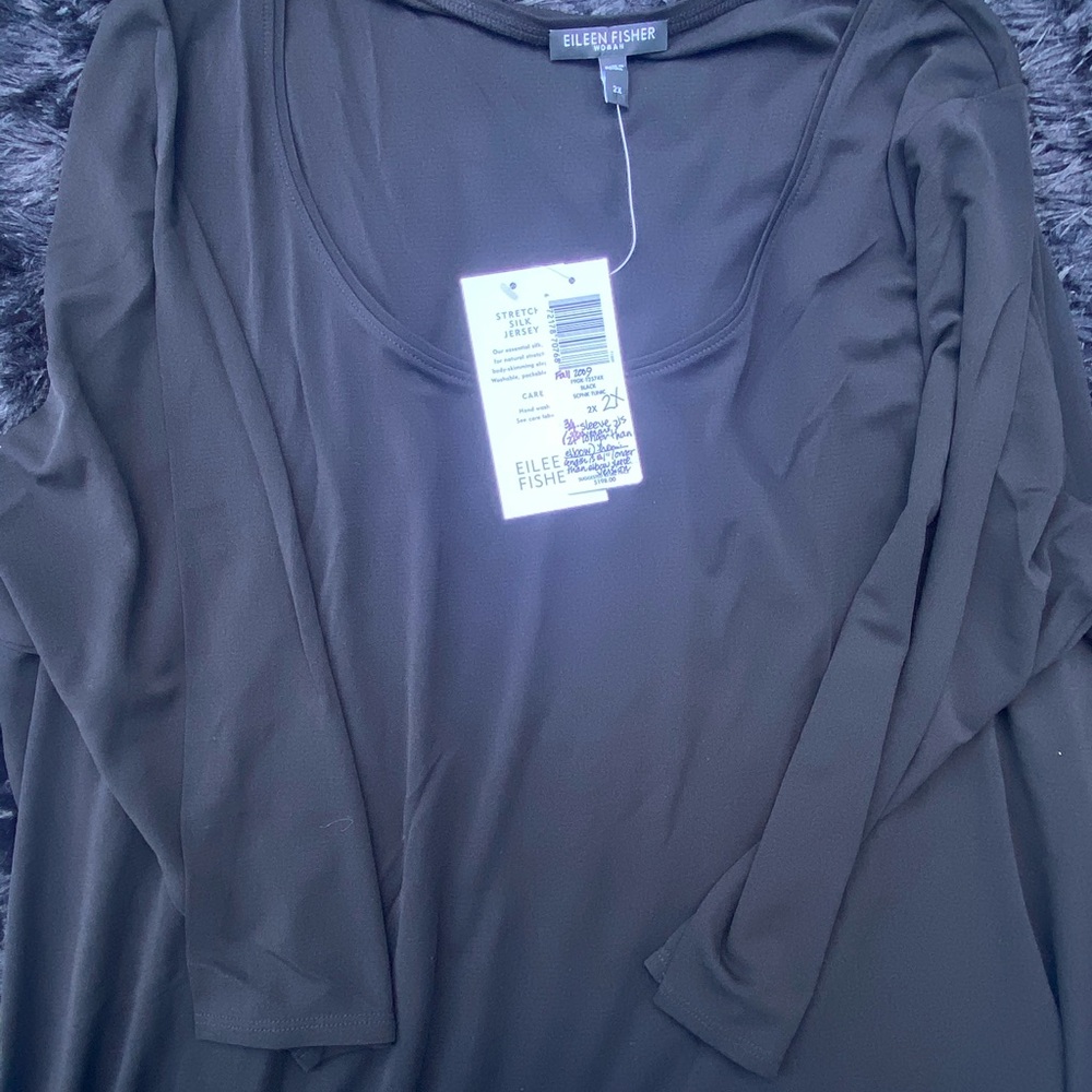 Eileen fisher 3/4 sleeve tunic